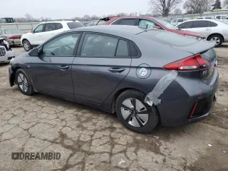 2019 Hyundai Ioniq Blue with VIN KMHC65LC8KU171620, listed as a Copart auction lot 43796755 with 151,479 mi miles and Salvage Title. Bid and sale history available at DreamBid. Image 2.