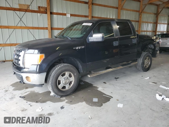 2012 Ford F-150 XL with VIN 1FTFW1EF3CKD18053, listed as a Copart auction lot 57439645 with 166,463 mi miles and Salvage title. Bid and sale history available at DreamBid. Image 1.