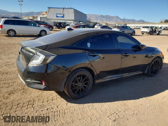 2017 Honda Civic EX-T with VIN 2HGFC1E32HH630878, listed as a Copart auction lot 83703104 with 93,221 mi miles and Salvage Title. Bid and sale history available at DreamBid. Image 3.