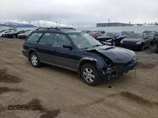 1998 Subaru Legacy Outback with VIN 4S3BG6850W7601142, listed as a Copart auction lot 57319505 with 227,489 mi miles and Salvage title. Bid and sale history available at DreamBid. Image 14.