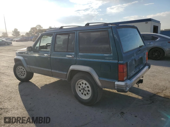 1995 Jeep Cherokee Country with VIN 1J4FJ78S5SL636284, listed as a Copart auction lot 76145234 with 104,048 mi miles and Salvage Title. Bid and sale history available at carsss.com. Image 2.