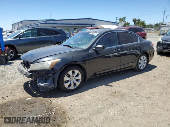 2010 Honda Accord EX with VIN 1HGCP2F72AA010356, listed as a Copart auction lot 62954745 with 404,084 mi miles and Salvage title. Bid and sale history available at DreamBid. Image 1.