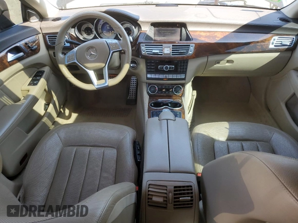 2012 Mercedes-Benz CLS 550 with VIN WDDLJ9BB0CA052925, listed as a Copart auction lot 51093785 with 118,854 mi miles and Salvage Title. Bid and sale history available at DreamBid. Image 8.