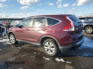 2013 Honda CR-V EX-L with VIN 5J6RM4H78DL064869, listed as a Copart auction lot 89219645 with 64,967 mi miles and Non Repairable. Bid and sale history available at carsss.com. Image 2.