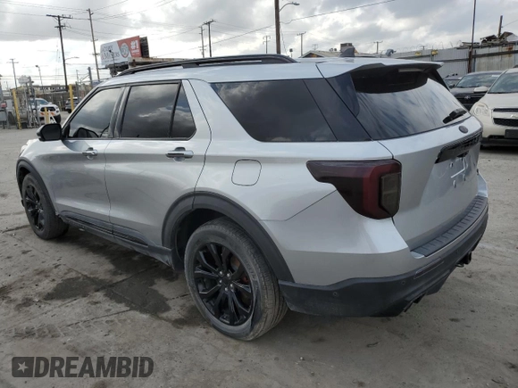 2020 Ford Explorer ST with VIN 1FM5K8GCXLGA61569, listed as a Copart auction lot 54600145 with 36,685 mi miles and Salvage Title. Bid and sale history available at carsss.com. Image 2.