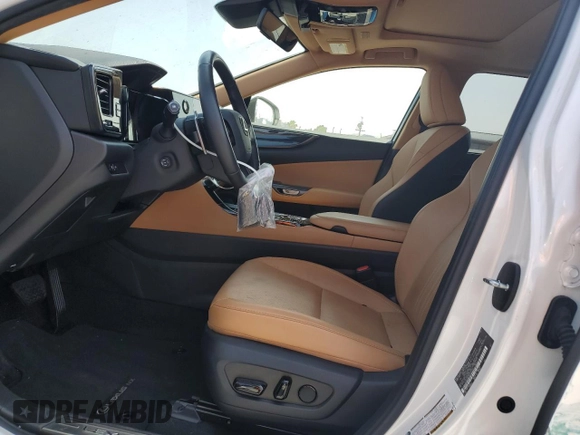 2024 Lexus NX 250 Premium with VIN JTJGDCAZ2R5015128, listed as a Copart auction lot 58384805 with 23,453 mi miles and Salvage title. Bid and sale history available at DreamBid. Image 7.