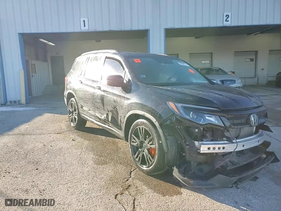 2021 Honda Pilot Special Edition with VIN 5FNYF6H24MB070411, listed as a Copart auction lot 83596774 with 0 mi miles and Salvage Title. Bid and sale history available at carsss.com. Image 13.