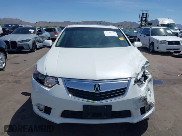 2013 Acura TSX with VIN JH4CU2F40DC001739, listed as a IAAI auction lot 42169170 with 57,960 mi miles. Bid and sale history available at carsss.com. Image 12.