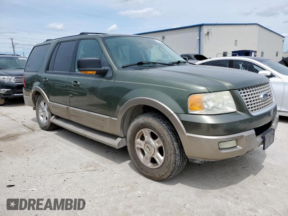 2003 Ford Expedition Eddie Bauer с VIN 1FMFU17L43LB97354, выставлен на аукционе Copart как лот 55065595 с пробегом 312 676 миль миль и Списание • Salvage title. История ставок и продаж доступна на DreamBid. Изображение 4.