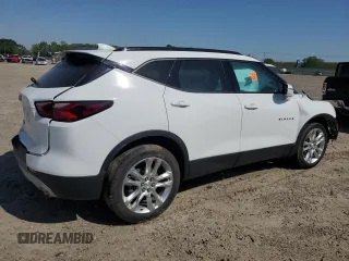 2021 Chevrolet Blazer LT z VIN 3GNKBDRS4MS500747, wystawiony jako Copart lot #52536055 z przebiegiem 16 475 mil mil oraz Szkoda całkowita • Salvage title. Historia ofert i sprzedaży dostępna na DreamBid. Obrazek 3.