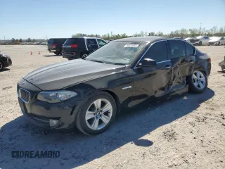 2013 BMW 5 Series 528i with VIN WBAXG5C50DDY34831, listed as a Copart auction lot 50034665 with 192,146 mi miles and Salvage Title. Bid and sale history available at carsss.com. Image 1.