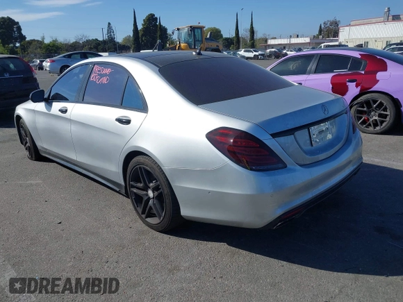 2014 Mercedes-Benz S-Class S 550 with VIN WDDUG8CB2EA057350, listed as a IAAI auction lot 41718815 with 67,137 mi miles. Bid and sale history available at carsss.com. Image 3.