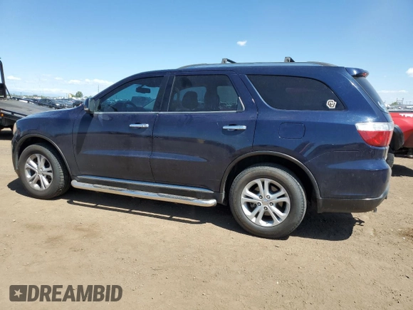 2013 Dodge Durango Crew z VIN 1C4RDJDG5DC651668, wystawiony jako Copart lot #57346645 z przebiegiem 164 987 mil mil oraz Szkoda całkowita • Salvage title. Historia ofert i sprzedaży dostępna na DreamBid. Obrazek 2.