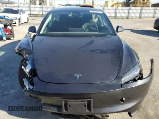 2025 Tesla Model 3 Long Range with VIN 5YJ3E1EA6SF895973, listed as a Copart auction lot 50271855 with Not Provided miles and Salvage Title. Bid and sale history available at DreamBid. Image 5.