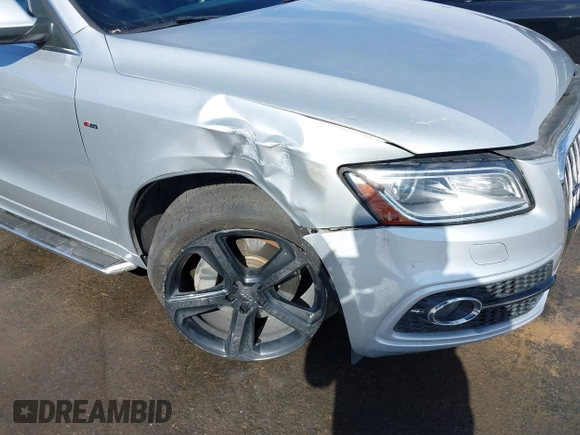2014 Audi Q5 Premium Plus with VIN WA1DGAFP8EA046369, listed as a IAAI auction lot 41324287 with 124,655 mi miles and . Bid and sale history available at DreamBid. Image 17.