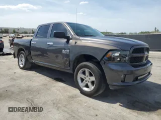 2015 Ram 1500 Express with VIN 1C6RR6KT4FS547400, listed as a Copart auction lot 53956195 with 178,886 mi miles and Salvage title. Bid and sale history available at DreamBid. Image 4.