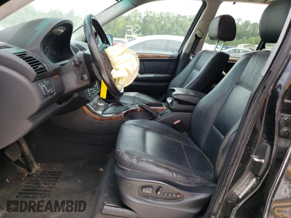 2003 BMW X5 3.0i with VIN 5UXFA535X3LV94559, listed as a Copart auction lot 66311094 with 0 mi miles and Salvage Title. Bid and sale history available at carsss.com. Image 7.