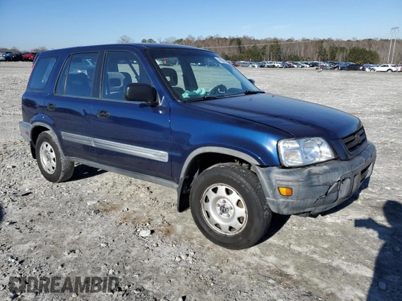 1998 Honda CR-V LX with VIN JHLRD2846WC012372, listed as a Copart auction lot 41927075 with 195,082 mi miles and Salvage Title. Bid and sale history available at carsss.com. Image 4.