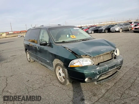 2002 Ford Windstar Sport Standard z VIN 2FMZA57452BB86707, wystawiony jako Copart lot #74840214 z przebiegiem 196 451 mil mil oraz Szkody całkowita. Historia ofert i sprzedaży dostępna na DreamBid. Obrazek 11.