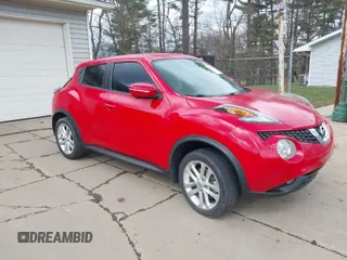 2016 Nissan Juke S with VIN JN8AF5MV0GT653950, listed as a IAAI auction lot 41839063 with Not Provided miles and . Bid and sale history available at carsss.com. Image 1.