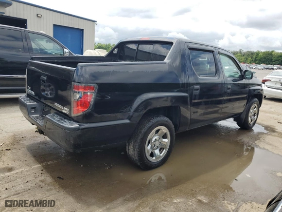 2013 Honda Ridgeline RT with VIN 5FPYK1F26DB013071, listed as a Copart auction lot 64400384 with 128,358 mi miles and Salvage Title. Bid and sale history available at carsss.com. Image 3.