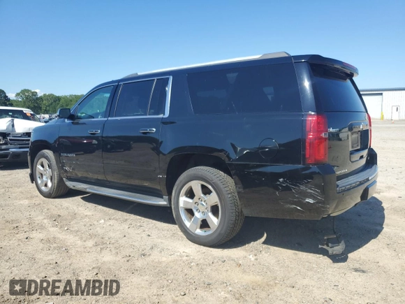 2017 Chevrolet Suburban Premier with VIN 1GNSCJKC6HR159570, listed as a Copart auction lot 55352805 with 166,661 mi miles and Salvage title. Bid and sale history available at DreamBid. Image 2.