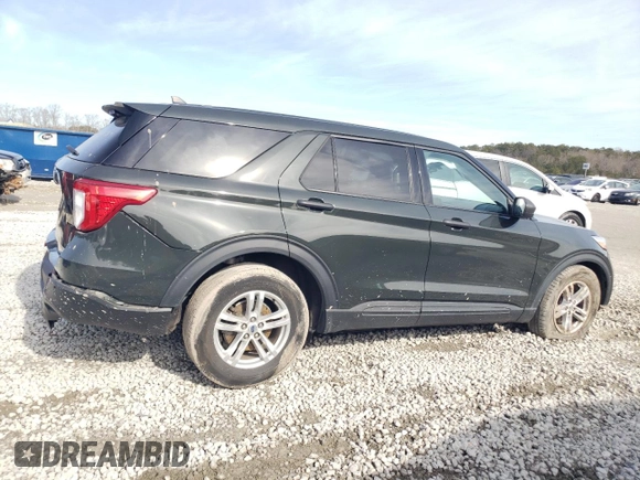 2022 Ford Explorer with VIN 1FMSK7BH0NGB78662, listed as a Copart auction lot 88798505 with 28,713 mi miles and Salvage Title. Bid and sale history available at carsss.com. Image 3.