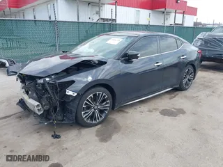 2017 Nissan Maxima SR with VIN 1N4AA6AP3HC407147, listed as a IAAI auction lot 41846735 with 127,411 mi miles. Bid and sale history available at carsss.com. Image 19.