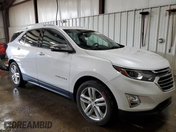 2019 Chevrolet Equinox Premier with VIN 2GNAXYEX4K6154698, listed as a Copart auction lot 48038335 with 113,286 mi miles and Salvage Title. Bid and sale history available at carsss.com. Image 4.