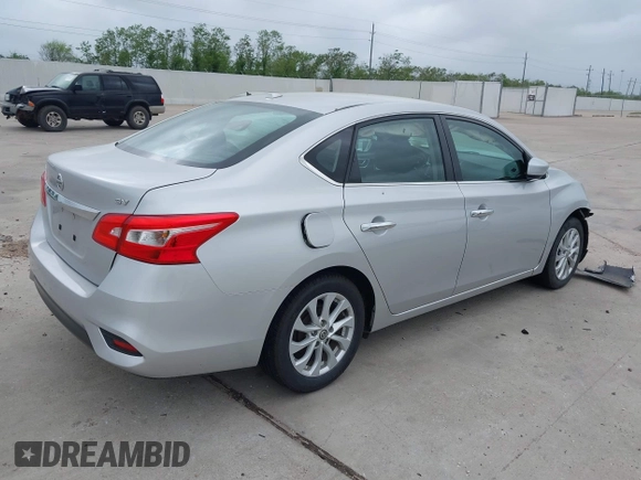2019 Nissan Sentra SV with VIN 3N1AB7AP3KL612902, listed as a IAAI auction lot 41930893 with 105,604 mi miles and . Bid and sale history available at DreamBid. Image 4.