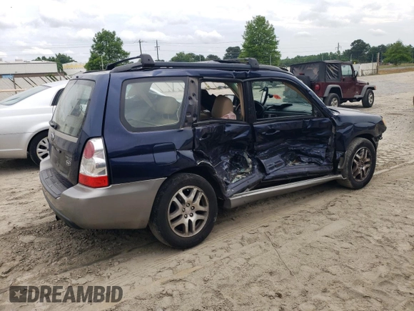 2006 Subaru Forester 2.5 X L.L. Bean Edition with VIN JF1SG67656H702252, listed as a Copart auction lot 57812904 with 216,599 mi miles and Non Repairable. Bid and sale history available at carsss.com. Image 3.