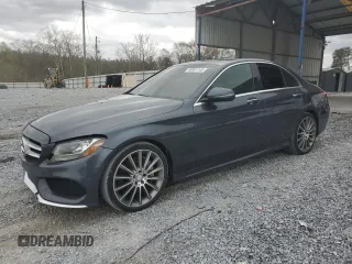 2016 Mercedes-Benz C 300 with VIN 55SWF4JBXGU102402, listed as a Copart auction lot 49901145 with 150,663 mi miles and Clean Title. Bid and sale history available at carsss.com. Image 1.