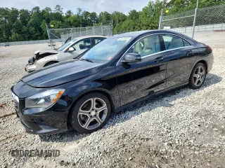 2014 Mercedes-Benz CLA 250 with VIN WDDSJ4GBXEN122630, listed as a Copart auction lot 60613895 with 200,827 mi miles and Salvage title. Bid and sale history available at DreamBid. Image 1.