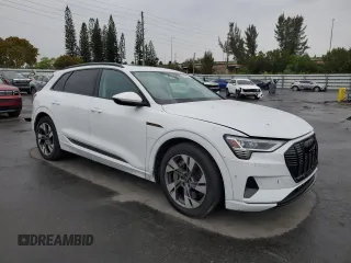 2022 Audi e-tron Premium with VIN WA1AAAGE9NB038342, listed as a Copart auction lot 46429375 with 39,636 mi miles and Non Repairable. Bid and sale history available at DreamBid. Image 4.