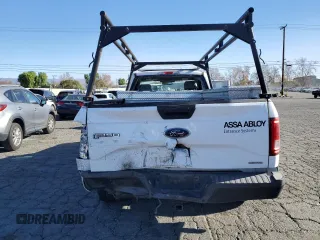 2016 Ford F-150 XL with VIN 1FTNF1CF1GKD83116, listed as a Copart auction lot 87842595 with 169,477 mi miles and Salvage Title. Bid and sale history available at carsss.com. Image 6.