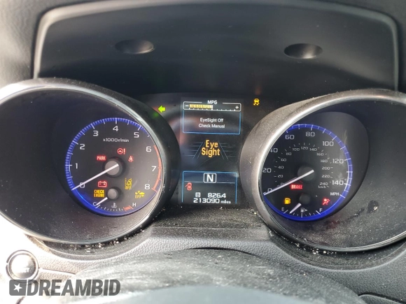 2016 Subaru Legacy Premium z VIN 4S3BNAH64G3062230, wystawiony jako Copart lot #59932715 z przebiegiem 213 090 mil mil oraz Szkoda całkowita • Salvage title. Historia ofert i sprzedaży dostępna na DreamBid. Obrazek 9.