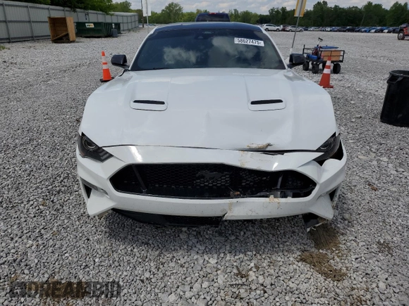 2022 Ford Mustang GT with VIN 1FA6P8CF3N5141701, listed as a Copart auction lot 58627475 with 45,348 mi miles and Salvage title. Bid and sale history available at DreamBid. Image 5.