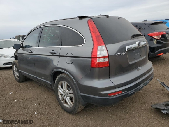 2011 Honda CR-V EX-L with VIN JHLRE4H75BC022615, listed as a Copart auction lot 84874534 with 98,762 mi miles and Salvage Title. Bid and sale history available at carsss.com. Image 2.