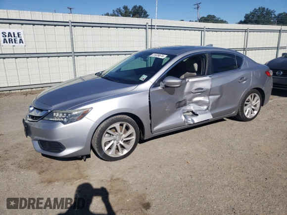 2017 Acura ILX w/Premium Pkg with VIN 19UDE2F79HA009113, listed as a Copart auction lot 81639674 with 87,807 mi miles and Salvage Title. Bid and sale history available at carsss.com. Image 1.