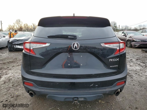 2019 Acura RDX w/Technology Pkg with VIN 5J8TC2H50KL008568, listed as a Copart auction lot 69944042 with 0 mi miles. Bid and sale history available at carsss.com. Image 6.
