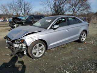 2018 Audi A3 Sedan Premium with VIN WAUAUHFF8J1055789, listed as a Copart auction lot 41959994 with 52,708 mi miles. Bid and sale history available at carsss.com. Image 1.