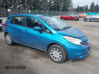 2015 Nissan Note S with VIN 3N1CE2CP9FL399198, listed as a IAAI auction lot 41745250 with 153,445 mi miles and . Bid and sale history available at DreamBid. Image 1.