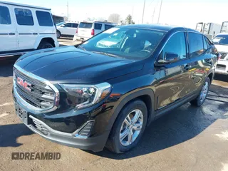 2018 GMC Terrain SLE with VIN 3GKALMEV9JL176383, listed as a IAAI auction lot 36237365 with 26,919 mi miles and . Bid and sale history available at carsss.com. Image 17.