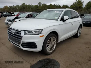 2018 Audi Q5 Premium Plus with VIN WA1BNAFY2J2015628, listed as a Copart auction lot 35915233 with 65,718 mi miles. Bid and sale history available at carsss.com. Image 1.