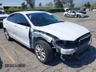 2019 Ford Fusion SE with VIN 3FA6P0HD3KR201350, listed as a IAAI auction lot 41988519 with 46,105 mi miles and . Bid and sale history available at carsss.com. Image 1.