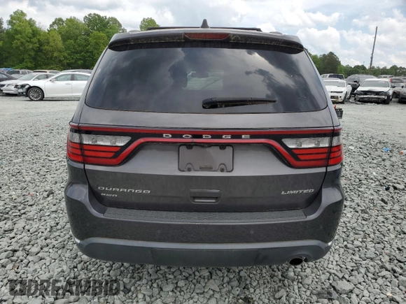 2014 Dodge Durango Limited with VIN 1C4RDJDG7EC596318, listed as a Copart auction lot 55439765 with 171,571 mi miles and Clean title. Bid and sale history available at DreamBid. Image 6.