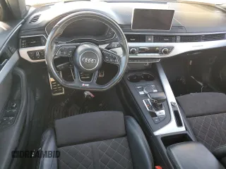 2018 Audi S4 Prestige with VIN WAUC4AF4XJA001313, listed as a Copart auction lot 37717464 with 48,086 mi miles. Bid and sale history available at carsss.com. Image 8.