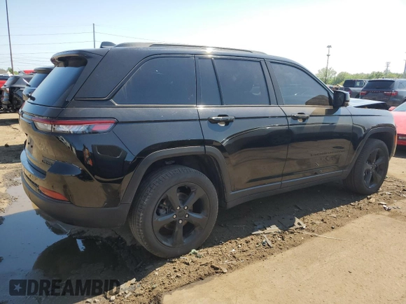 2023 Jeep Grand Cherokee Limited with VIN 1C4RJHBGXPC642795, listed as a Copart auction lot 57123245 with 51,399 mi miles and Salvage title. Bid and sale history available at DreamBid. Image 3.