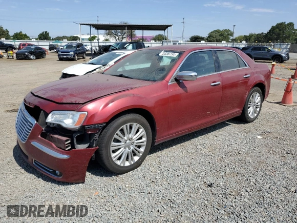 2014 Chrysler 300 C with VIN 2C3CCAKG2EH194526, listed as a Copart auction lot 70336734 with 144,892 mi miles and Salvage Title. Bid and sale history available at carsss.com. Image 1.