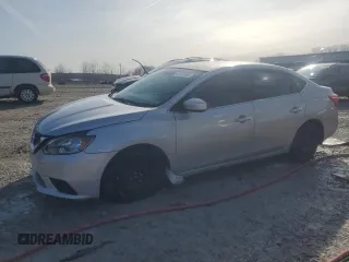 2019 Nissan Sentra SV with VIN 3N1AB7AP4KY382497, listed as a Copart auction lot 47127395 with 36,654 mi miles and Salvage Title. Bid and sale history available at DreamBid. Image 1.